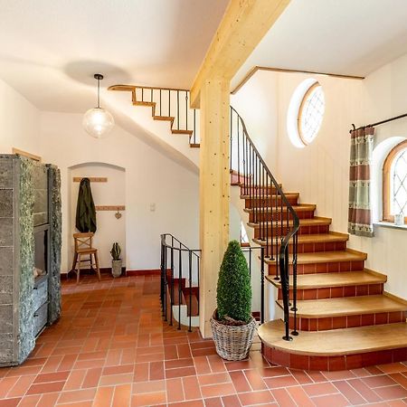 Landhaus Karbach Komplett Oder Einzelne Wohneinheiten Villa Inkl Sauna Bzw Waldhaeuschen Hirten Bagian luar foto