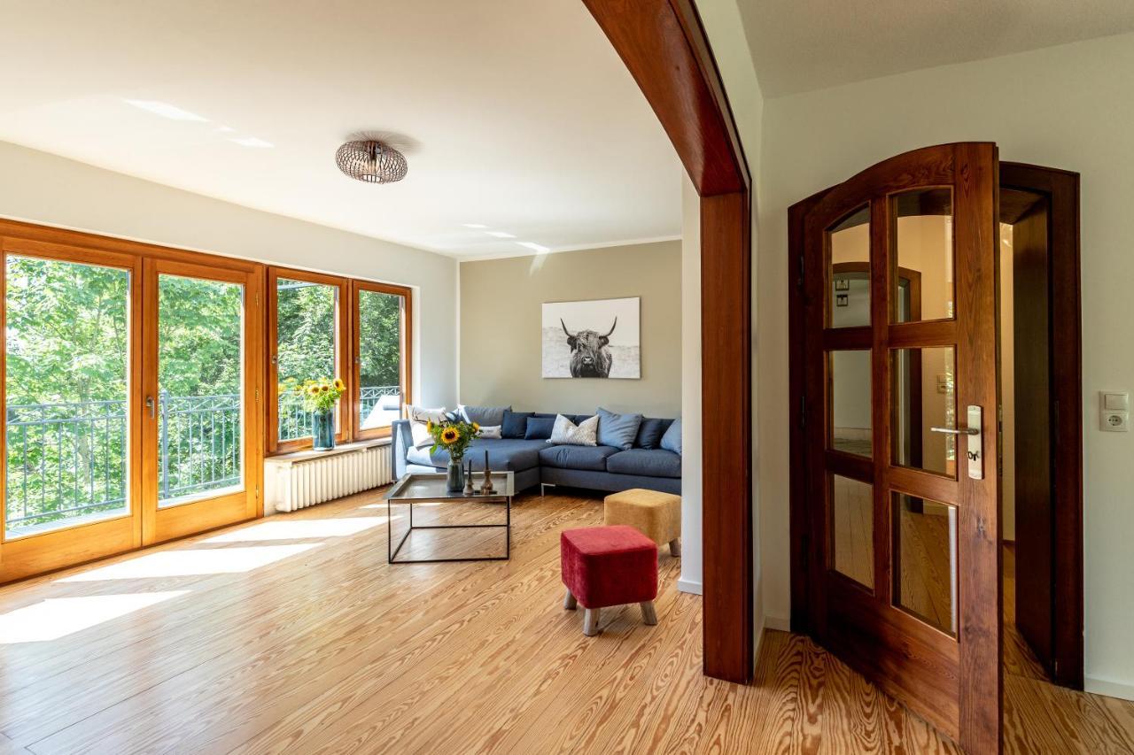 Landhaus Karbach Komplett Oder Einzelne Wohneinheiten Villa Inkl Sauna Bzw Waldhaeuschen Hirten Bagian luar foto